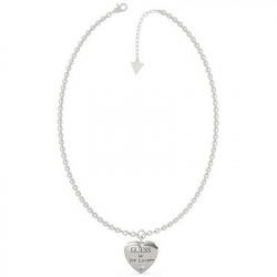 Collana Argentata Guess Gioielli Ciondolo Cuore