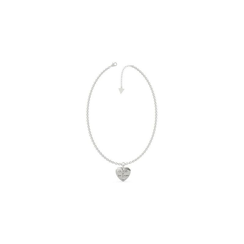 Collana Argentata Guess Gioielli Ciondolo Cuore