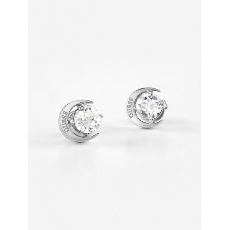 Orecchini donna Guess "moon phases" acciaio