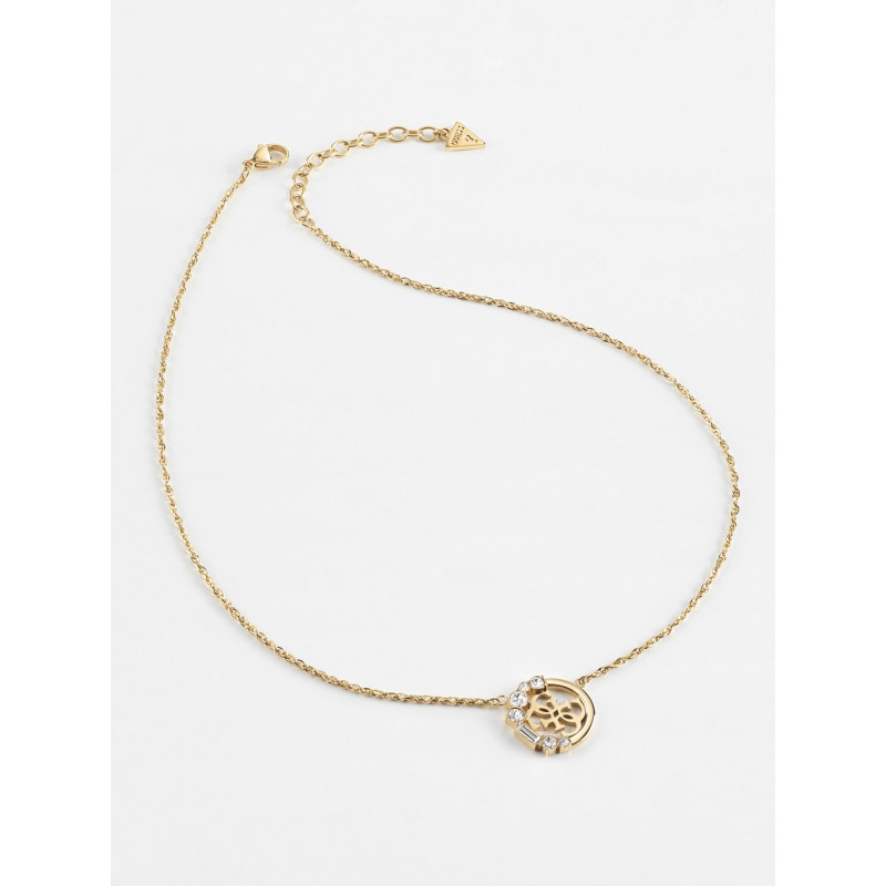 Collana donna Guess  "pure lingt " acciaio dorato