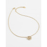 Collana donna Guess  "pure lingt " acciaio dorato