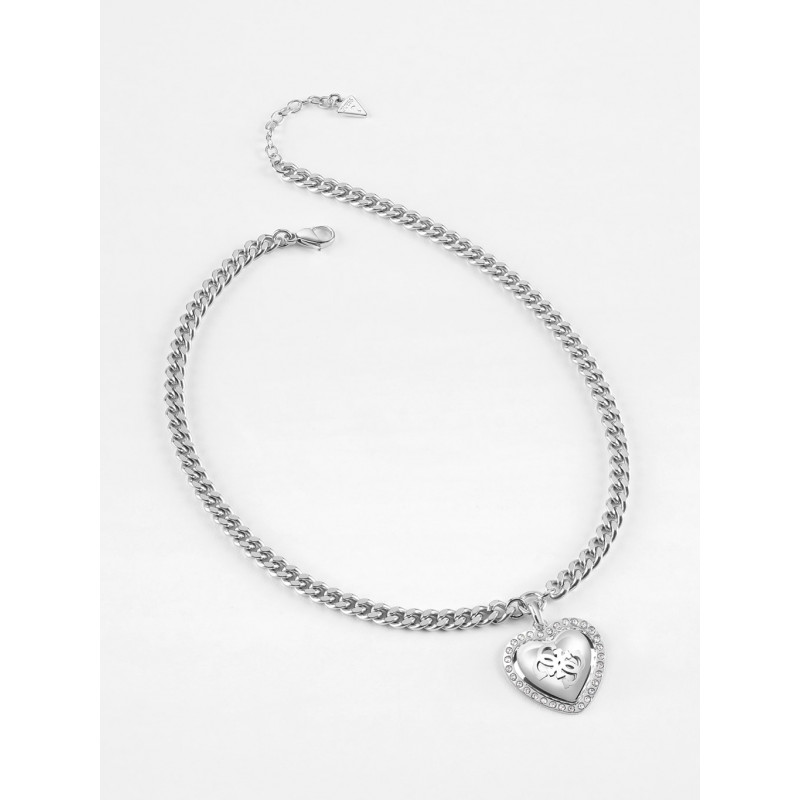 Collana donna Guess "that 's amore"acciaio