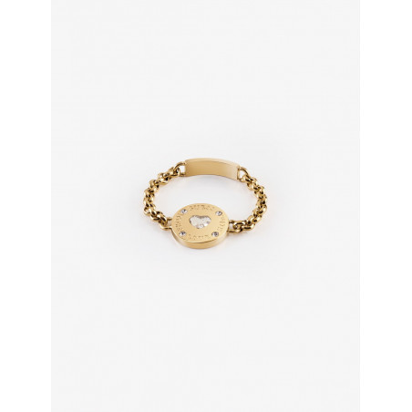 Anello donna Guess acciaio con cuore