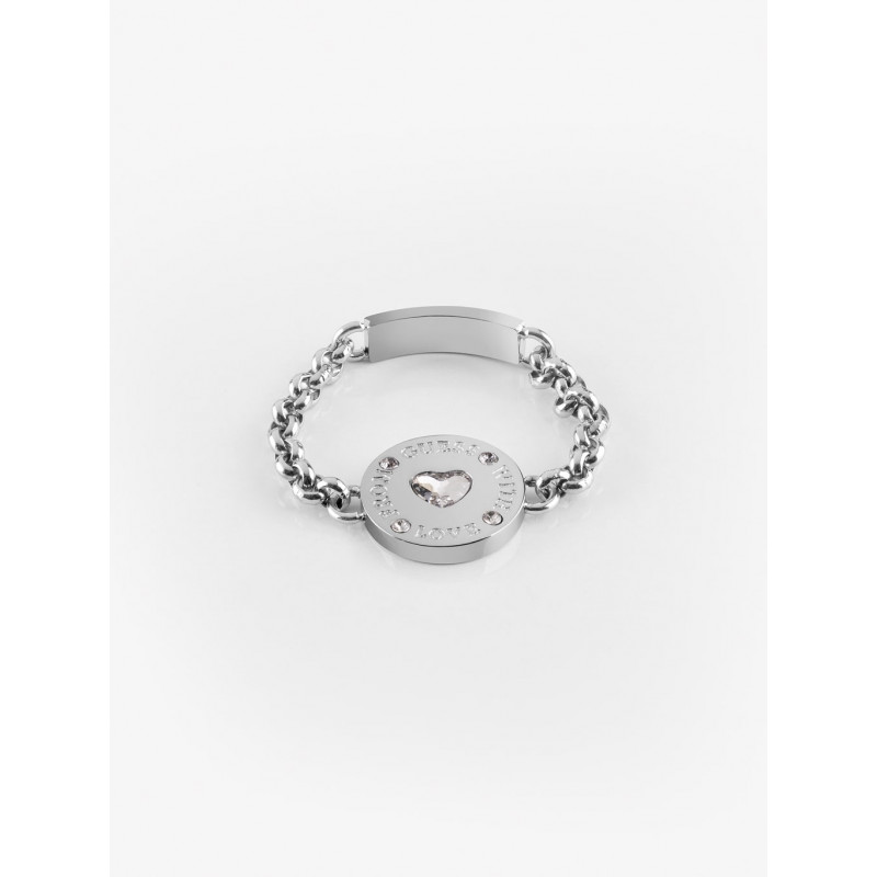 Anello donna Guess "from guess with love" acciaio