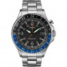 Orologio Uomo Acciaio Allied Three Gmt Timex