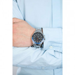 Orologio Uomo Acciaio Allied Three Gmt Timex