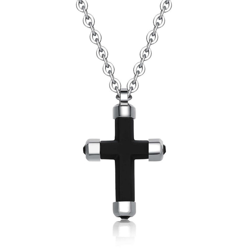 Collana Uomo Acciaio  Crux Brosway