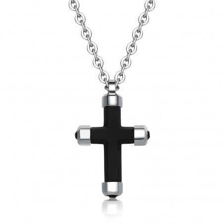 Collana Uomo Acciaio  Crux Brosway