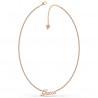 Collana Guess Oro Rosa