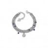 Bracciale Donna Guess Crstl Ametist