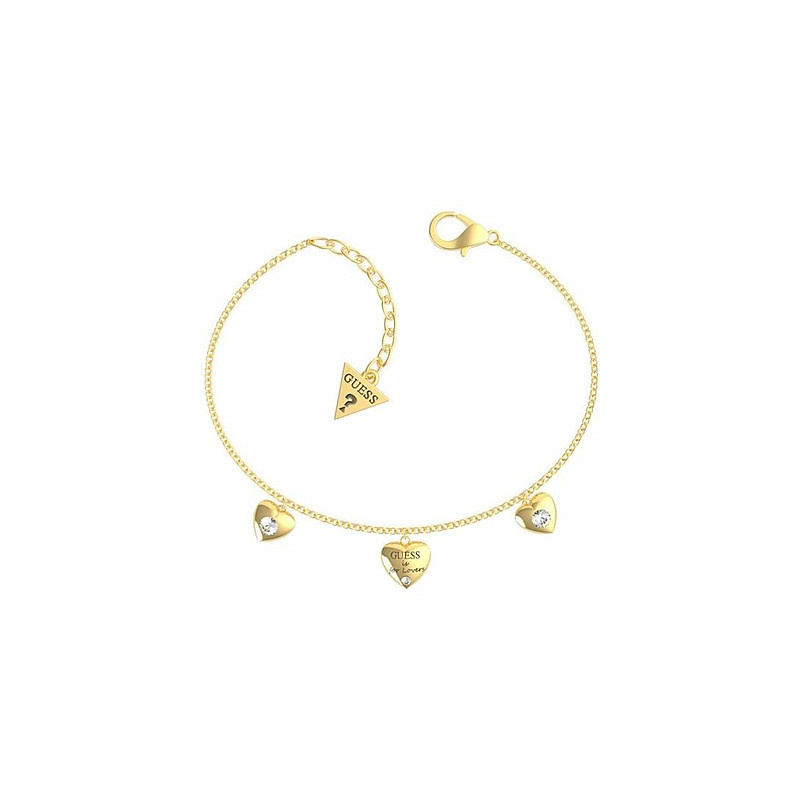 Bracciale Donna Guess Charm Swarovski Oro