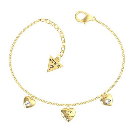 Bracciale Donna Guess Charm Swarovski Oro