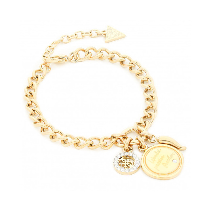 Bracciale Donna Guess Charm Quadrifoglio ORO