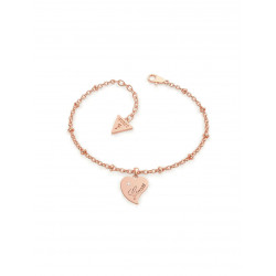 Bracciale Donna Guess Charm Cuore oro rosa