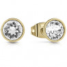 Orecchini Guess Donna Punto Luce Dorati