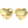 Orecchini Guess Gioielli Cuore Punto Luce Dorati
