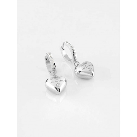 Orecchini Guess Gioielli Cuore Pendenti